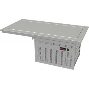 Поверхность охлаждаемая, встраиваемая, 4GN1/1, 1500х700мм, 0/+4С, нерж.сталь (б/у (бывший в употреблении)) Поверхность охлаждаемая, встраиваемая, 4GN1/1, 1500х700мм, 0/+4С, нерж.сталь (б/у (бывший в употреблении))