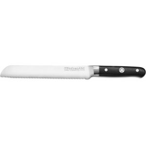 Нож KitchenAid для хлеба с зубчатым лезвием 20см, стальное лезвие