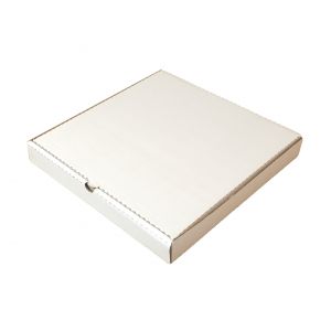 Коробка для пиццы 430х430х40мм картон белый профиль "B"