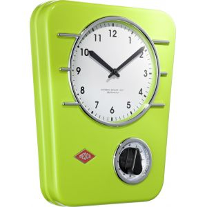 Часы кухонные Classic Line (цвет зеленый лайм) (Без оригинальной упаковки)