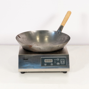 Сковорода для индукц. и газовых WOK-плит, сталь 1.2мм. (б/у (бывший в употреблении))