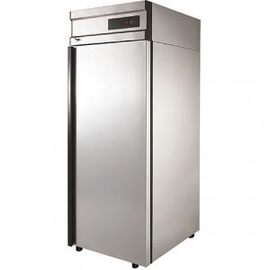 Шкаф холодильный, GN2/1,  700л, 1 дверь глухая, 4 полки, ножки, 0/+6С, дин.охл., нерж.сталь (б/у (бывший в употреблении))