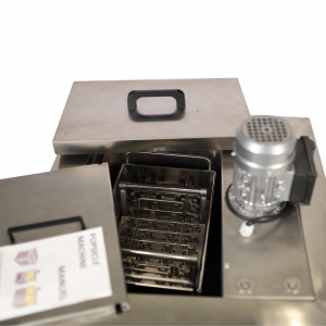 Эскимогенератор (фризер) для производства мороженого на палочке, напольный, 40шт. (за 25 минут), -20/-24С, на одну прессформу, колеса (б/у (бывший в у