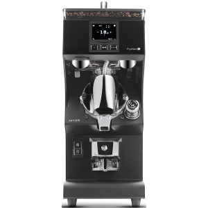 Кофемолка-дозатор, бункер 1.5кг, 15кг/ч, черная, 220V, жернова D85мм (Новое, после выставок)