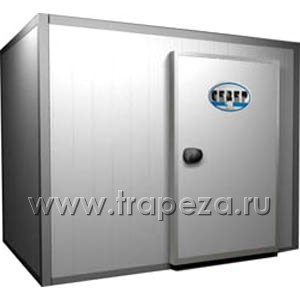 Камера холодильная замковая,   9.00м3, h1.96м, 1 дверь расп.правая, ППУ80мм