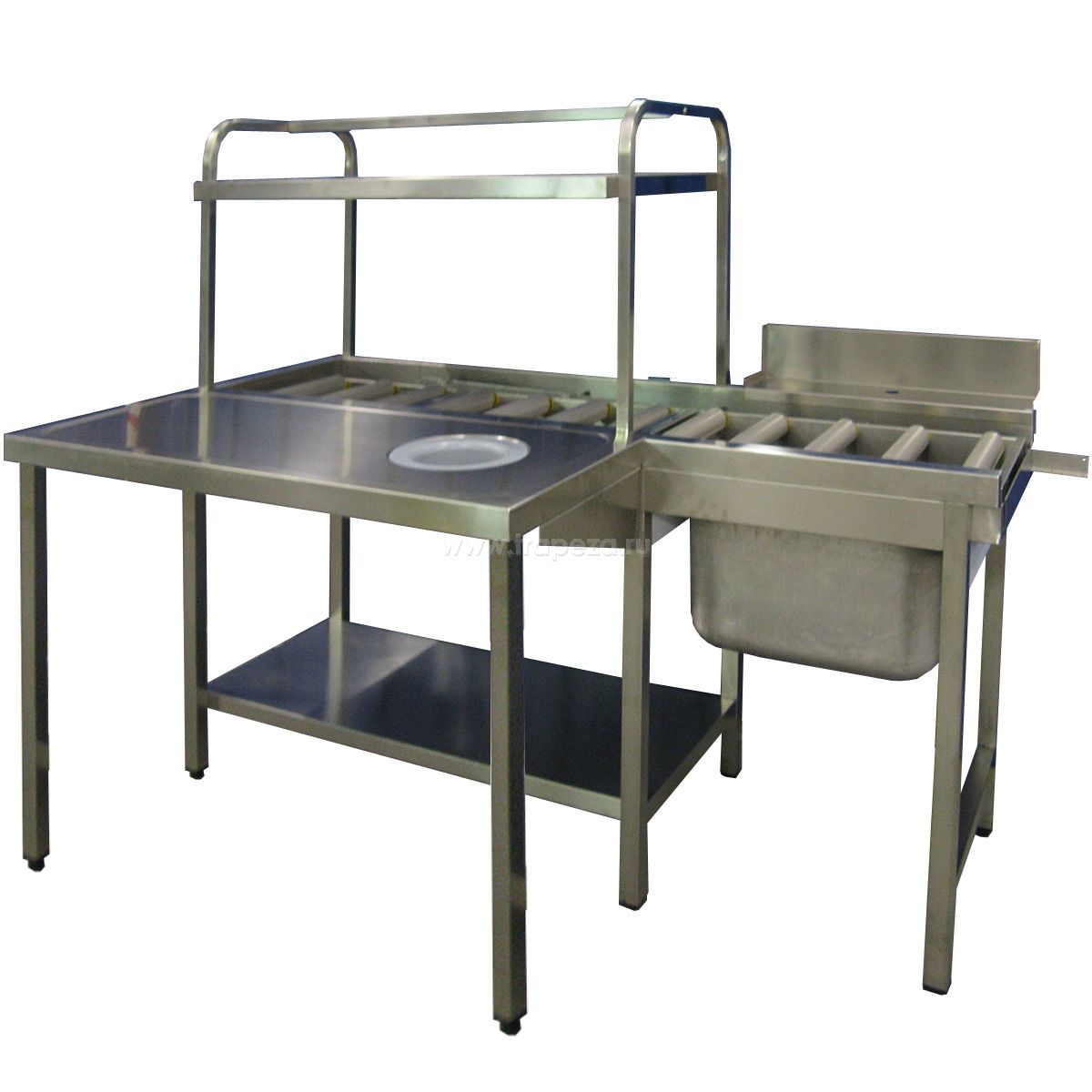 Стол для чистой посуды роликовый lc96/1 DIHR